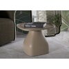 Mauro Ferretti Table dappoint Gea 48x48x38 cm gris