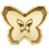 Bol Butterfly 20,5x17,5x3 cm doré forme papillon