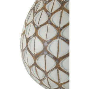 Mauro Ferretti Lampe de table Tibet Ø35x52 cm White Wash
