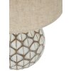 Mauro Ferretti Lampe de table Tibet Ø35x52 cm White Wash