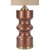 Lampe de table Rosenthal Verre Brun Doré 40,5x69,5cm E27