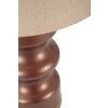 Lampe de table Rosenthal Verre Brun Doré 40,5x69,5cm E27
