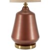 Lampe de table Rosenthal Verre Brun Doré Ø35,5x65cm E27