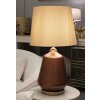 Lampe de table Rosenthal Verre Brun Doré Ø35,5x65cm E27