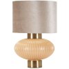 Lampe de table Perly Ø33x49 cm Verre, Fer, Nacre et Or