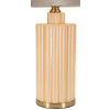 Mauro Ferretti Lampe de table Perly Ø40,5x69,5cm verre doré E27 40W