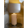 Mauro Ferretti Lampe de table Perly Ø40,5x69,5cm verre doré E27 40W