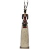 Figurine Décorative Cerf Dame Métal 86cm Clayre & Eef