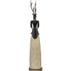 Figurine Décorative Cerf Dame Métal 86cm Clayre & Eef