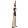 Figurine Décorative Cerf Dame Métal 86cm Clayre & Eef