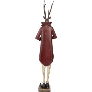 Clayre & Eef Figurine Décorative Cerf Baroque 83cm