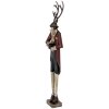 Clayre & Eef Figurine Décorative Cerf Baroque 83cm