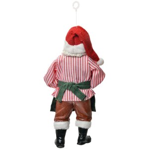 Père Noël Suspendu 17 cm Clayre & Eef