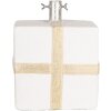 Support à sapin Clayre & Eef Coffret Cadeau Blanc-Doré