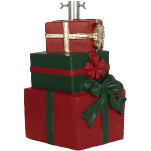 Clayre & Eef Support à sapin Boîte Cadeau 28x26x48 cm