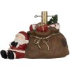 Clayre & Eef Support à Sapin de Noël Marron Rouge 46x31x30 cm