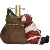 Clayre & Eef Support à Sapin de Noël Marron Rouge 46x31x30 cm