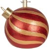 Clayre & Eef 6MG0152 Support à sapin Rouge-Or 43x40x41 cm