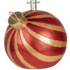 Clayre & Eef 6MG0152 Support à sapin Rouge-Or 43x40x41 cm