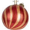 Clayre & Eef 6MG0152 Support à sapin Rouge-Or 43x40x41 cm