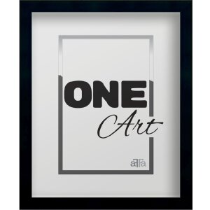 Cadre Photo FramesFactory Hekla 21x29,7 cm Noir RMDF...