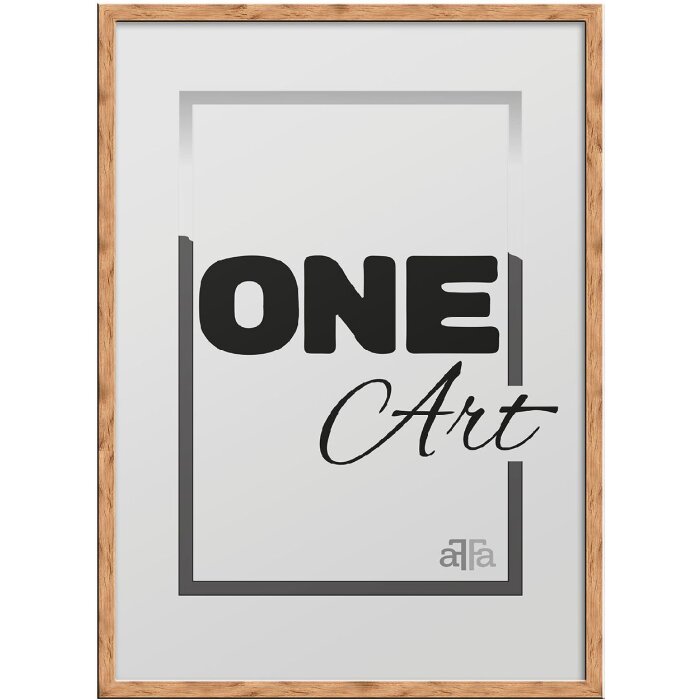 FramesFactory Cadre Photo Hekla 70x100 cm Chêne