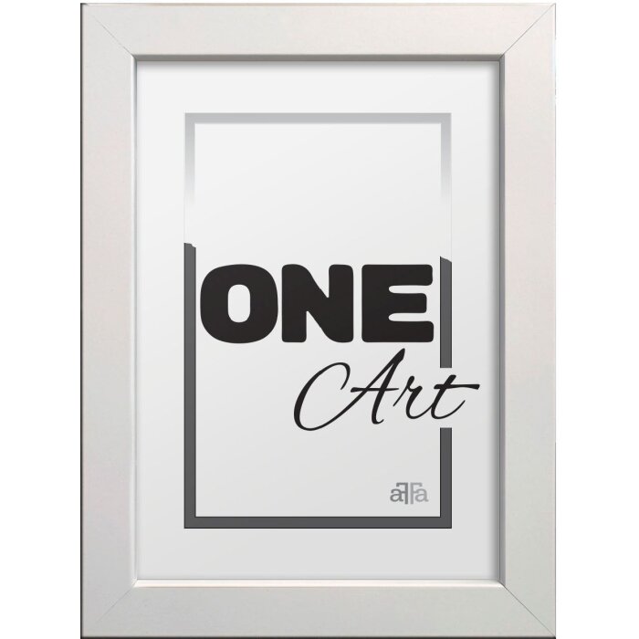Cadre photo FramesFactory Hekla 10x15 cm blanc