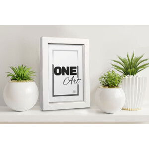Cadre photo FramesFactory Hekla 10x15 cm blanc