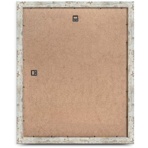 FramesFactory Cadre Photo Hekla 24x30 cm Blanc Vieilli