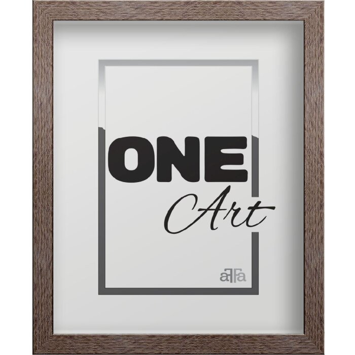 Cadre Photo FramesFactory Hekla 21x29,7 cm Chêne Fumé