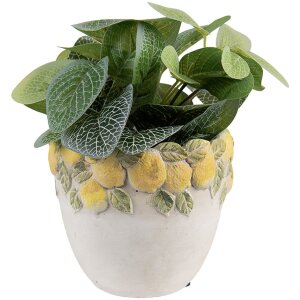 Pot de fleur Clayre & Eef 6TE0571 Citron...