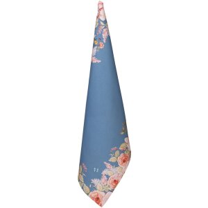 Clayre & Eef FFA42BL Serviette de cuisine bleue 50x70...