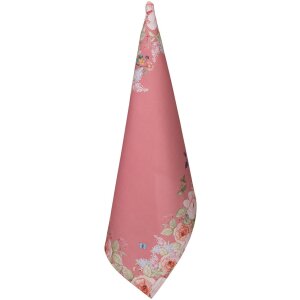 Clayre & Eef FFA42P torchon de cuisine floral rose...