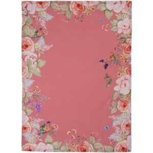 Clayre & Eef FFA42P torchon de cuisine floral rose...