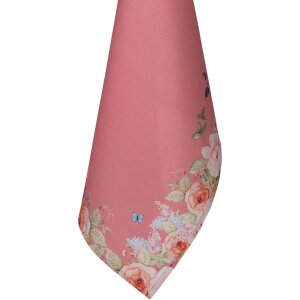 Clayre & Eef FFA42P torchon de cuisine floral rose 50x70 cm