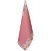 Clayre & Eef FFA42P torchon de cuisine floral rose 50x70 cm