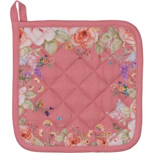 Clayre & Eef FFA45P Manique Rose Motif Floral 20x20 cm