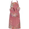 Clayre & Eef FFA45P Manique Rose Motif Floral 20x20 cm