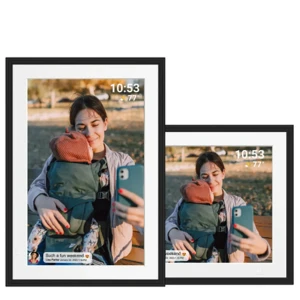 Frameo HF-109T noir : cadre photo numérique 10,1" avec FrameGlow