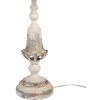 Lampe de table vintage Clayre & Eef Ø36x70cm Beige Gris Or – E27 60W
