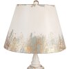 Clayre & Eef Lampe de Table Ø36x55cm E27 Beige Gris Vintage
