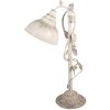 Lampe de Table Clayre & Eef Beige-Gris Vintage E27