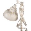 Lampe de Table Clayre & Eef Beige-Gris Vintage E27