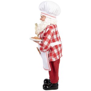 Clayre & Eef Père Noël Pâtissier 45 cm