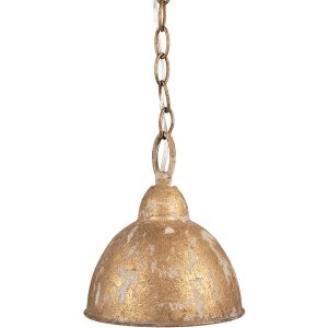Lampe suspendue Clayre & Eef Vintage Ø20x22cm...