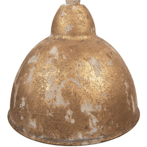 Lampe suspendue Clayre & Eef Vintage Ø20x22cm E14 Métal