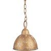 Lampe suspendue Clayre & Eef Vintage Ø20x22cm E14 Métal