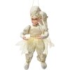 Clayre & Eef 66216 Décoration Elfe Beige-Or 28 cm