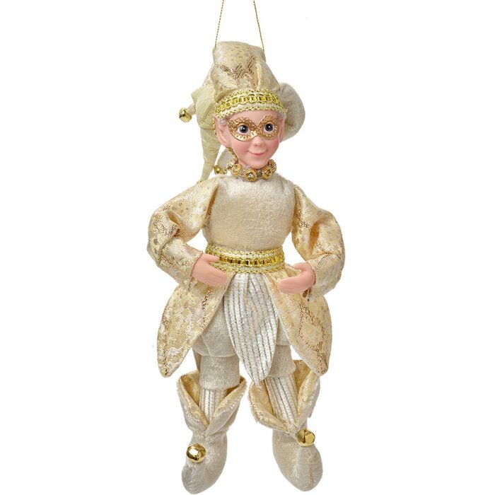 Clayre & Eef Décoration Elfe 66217 Beige-Or 28 cm