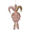 Clayre & Eef Déco Elfe Rose et Or 20x8x37 cm